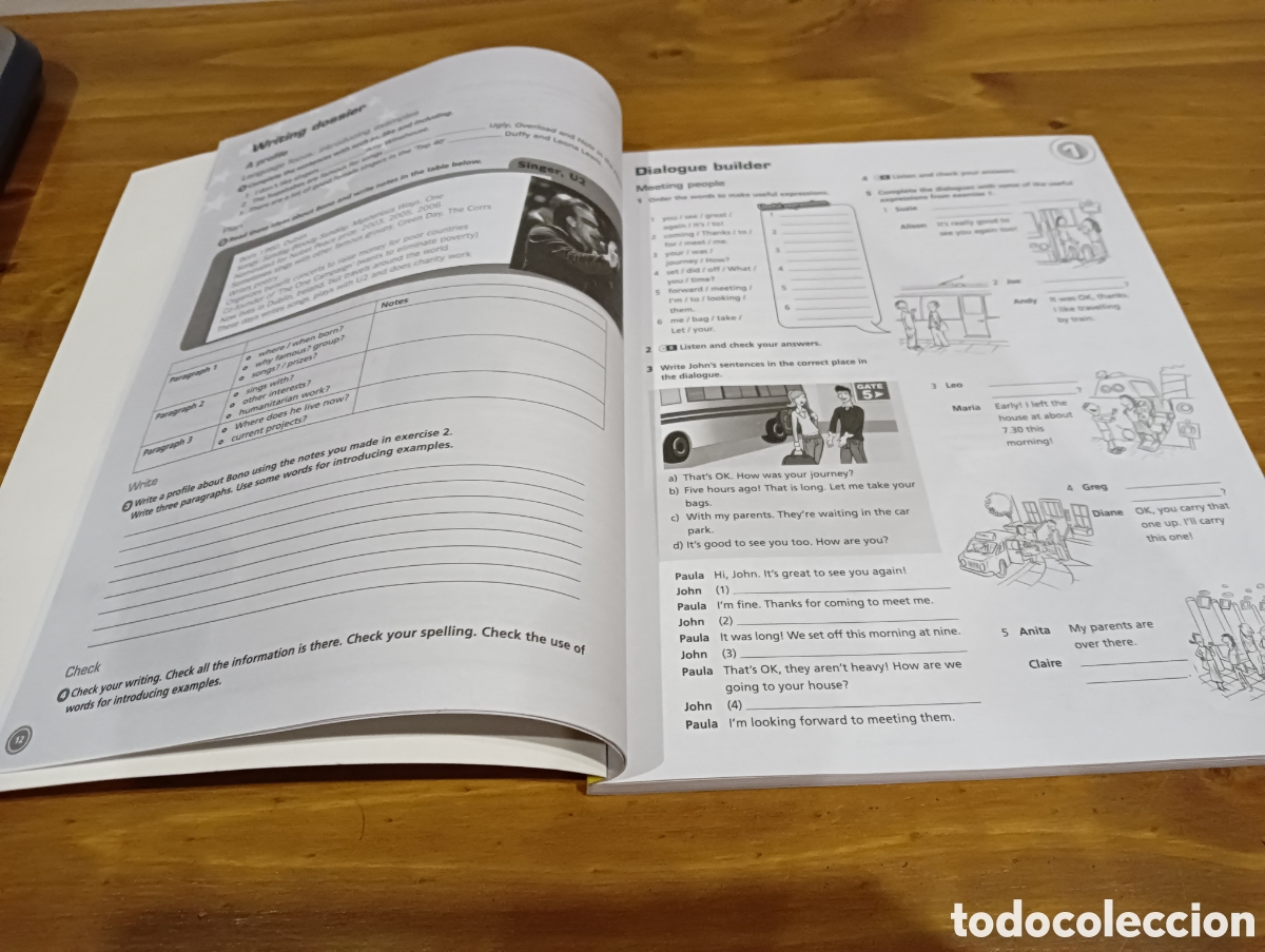 Libros de segunda mano: Voices, Students book 3 , workbook, portfolio - Foto 8