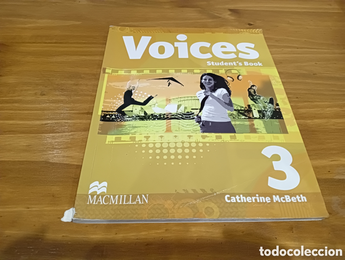 Libros de segunda mano: Voices, Students book 3 , workbook, portfolio - Foto 13