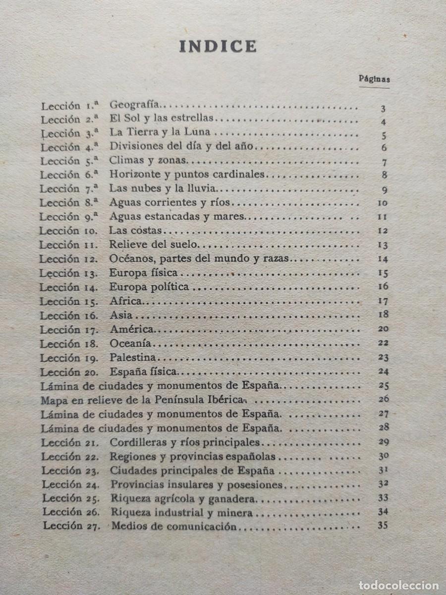 Libros de segunda mano: GEOGRAFIA ELEMENTAL PRIMER GRADO - Ediciones BRU&Ntilde;O 1954 - Foto 4