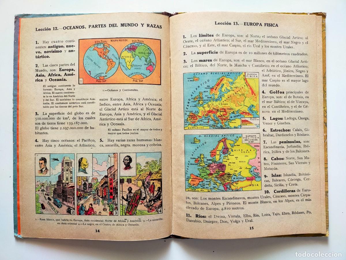Libros de segunda mano: GEOGRAFIA ELEMENTAL PRIMER GRADO - Ediciones BRU&Ntilde;O 1954 - Foto 7