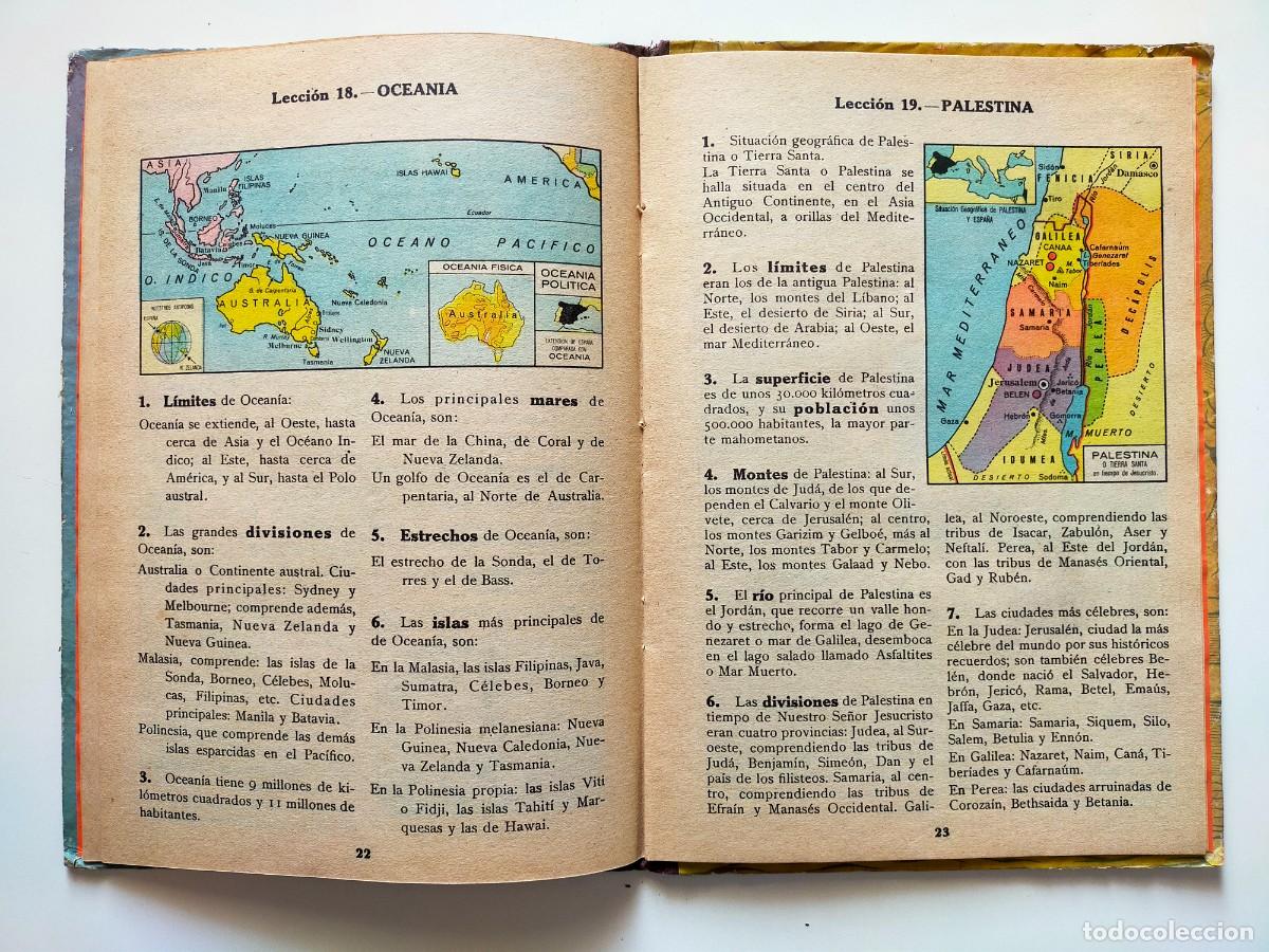Libros de segunda mano: GEOGRAFIA ELEMENTAL PRIMER GRADO - Ediciones BRU&Ntilde;O 1954 - Foto 8