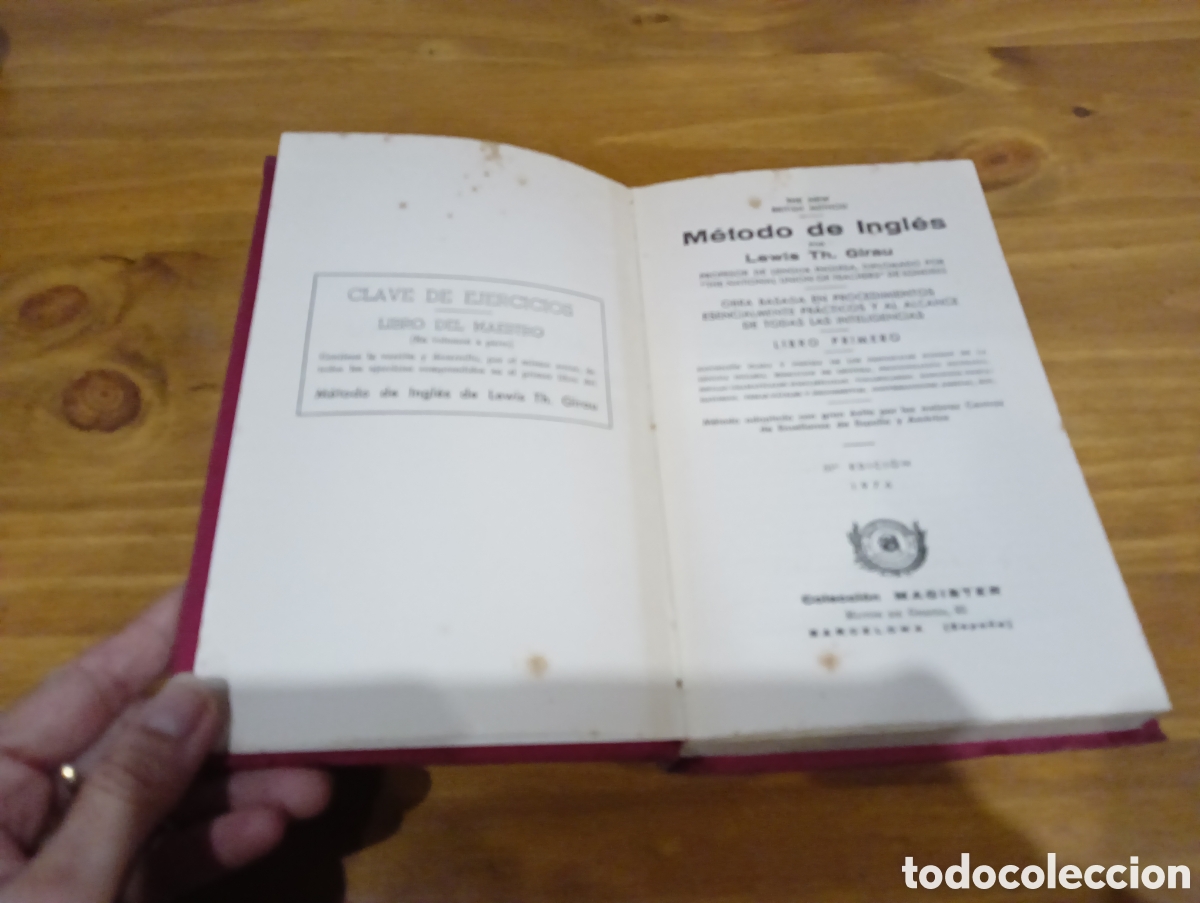 Libros de segunda mano: M&eacute;todo de ingl&eacute;s libro primero lewis Th Girav - Foto 2