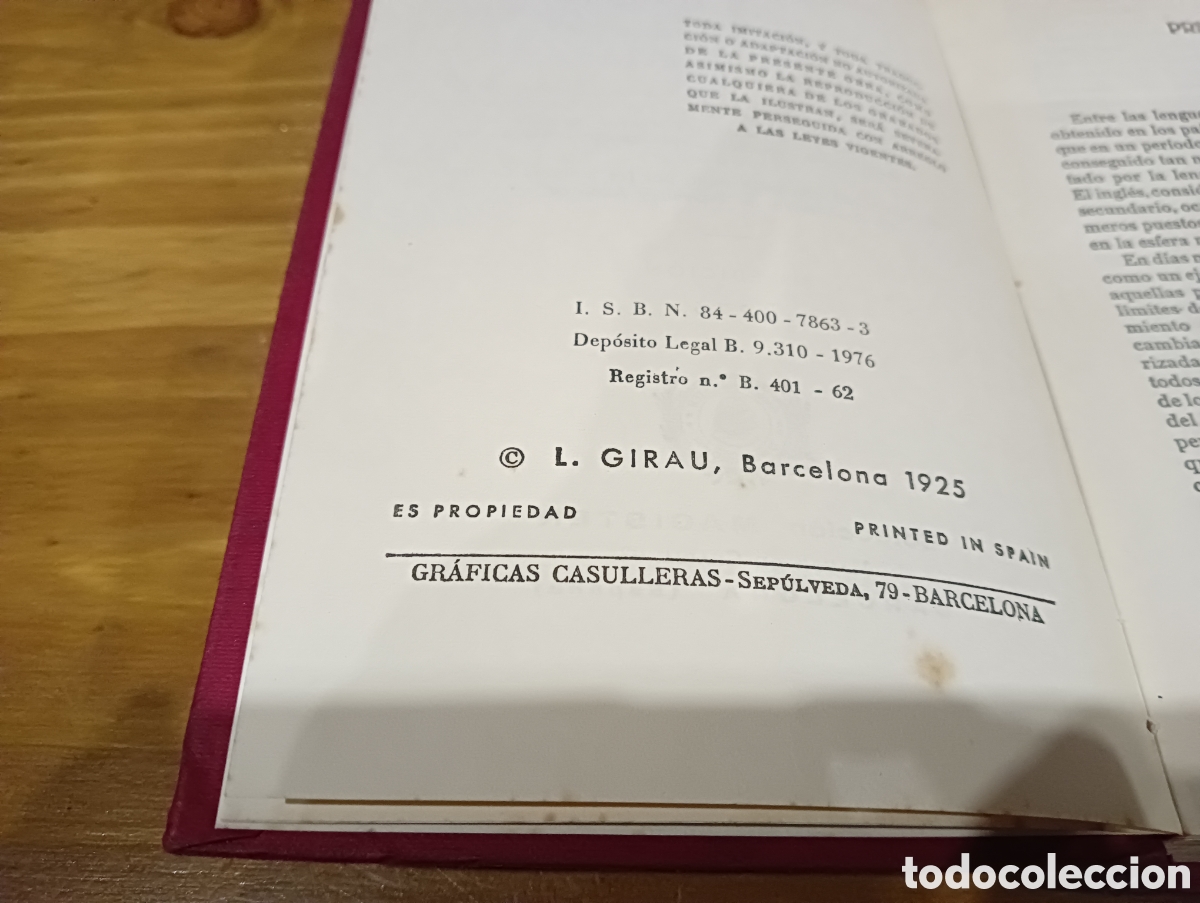 Libros de segunda mano: M&eacute;todo de ingl&eacute;s libro primero lewis Th Girav - Foto 3