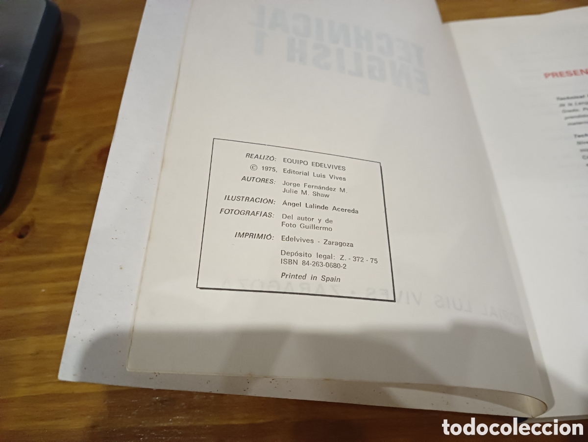 Libros de segunda mano: FP 1 Technical engilsh 1 Edelvives - Foto 2