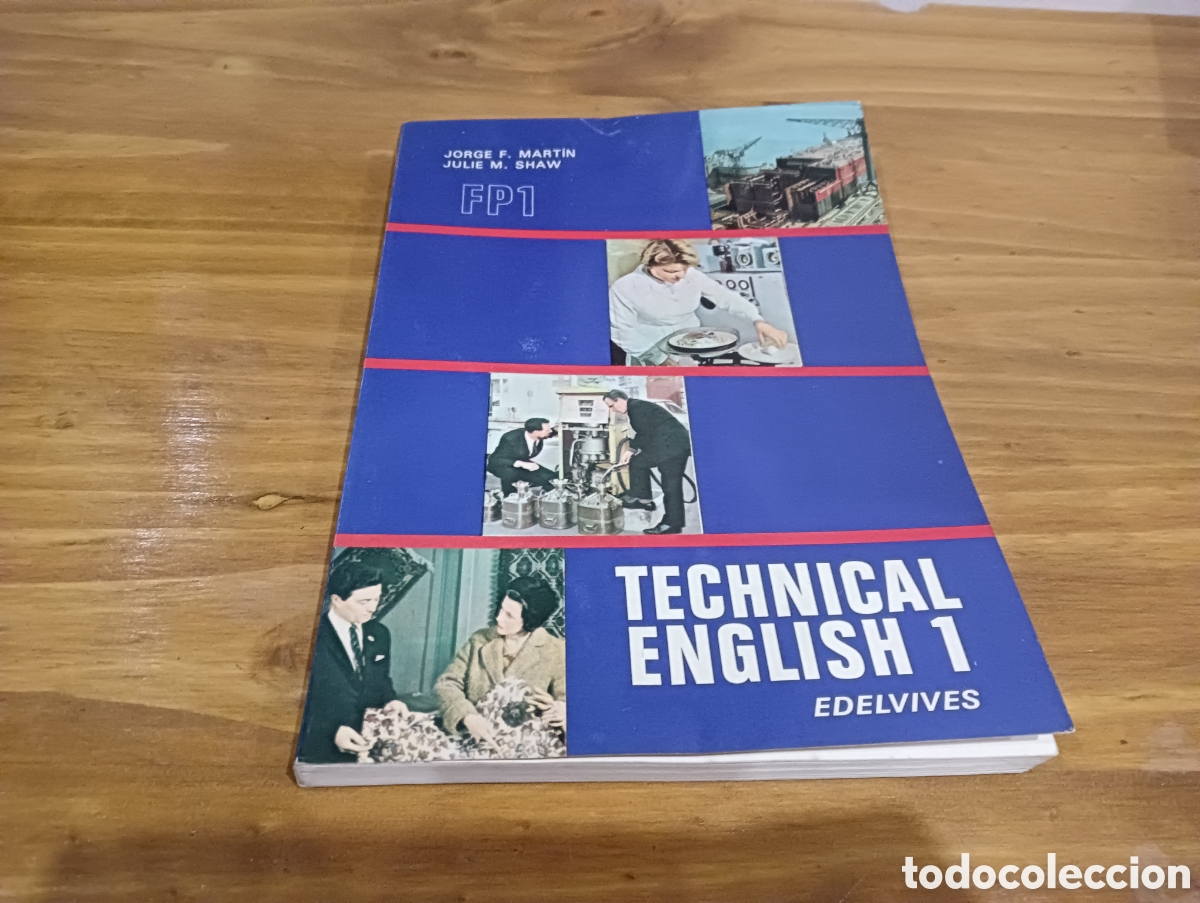Libros de segunda mano: FP 1 Technical engilsh 1 Edelvives - Foto 1