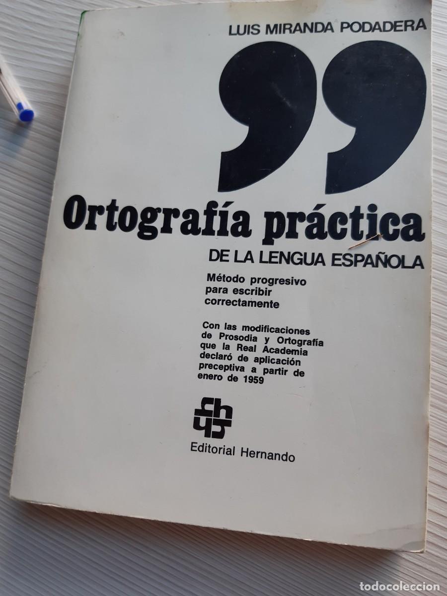 Libros de segunda mano: Ortograf&iacute;a pr&aacute;ctica de la lengua espa&ntilde;ola - Foto 1