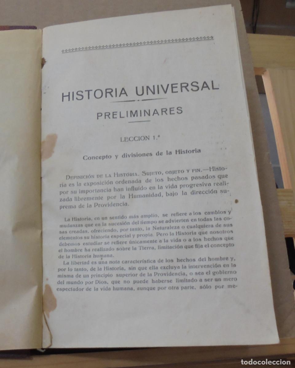 Libros de segunda mano: Historia universal. Libro de texto - Foto 2