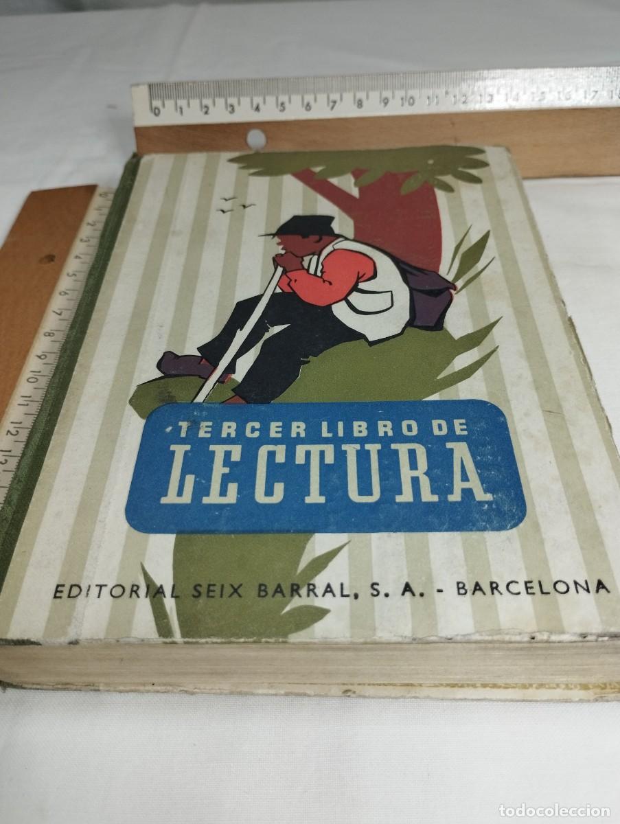 Libros de segunda mano: Tercer libro de lectura. Editorial Seix Barral, 1958 - Foto 1