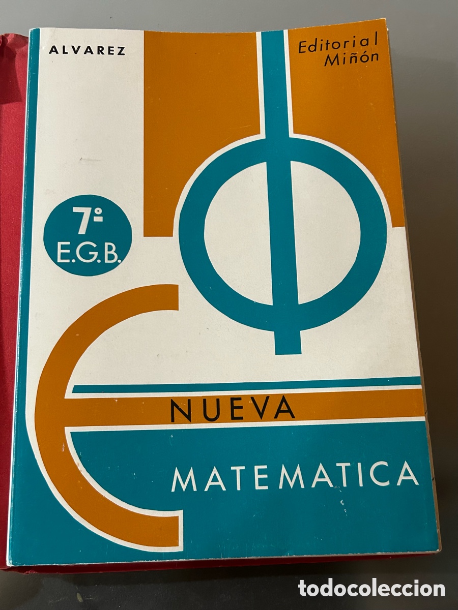 Libros de segunda mano: Libro escolar nueva matem&aacute;tica editorial mi&ntilde;on - Foto 1