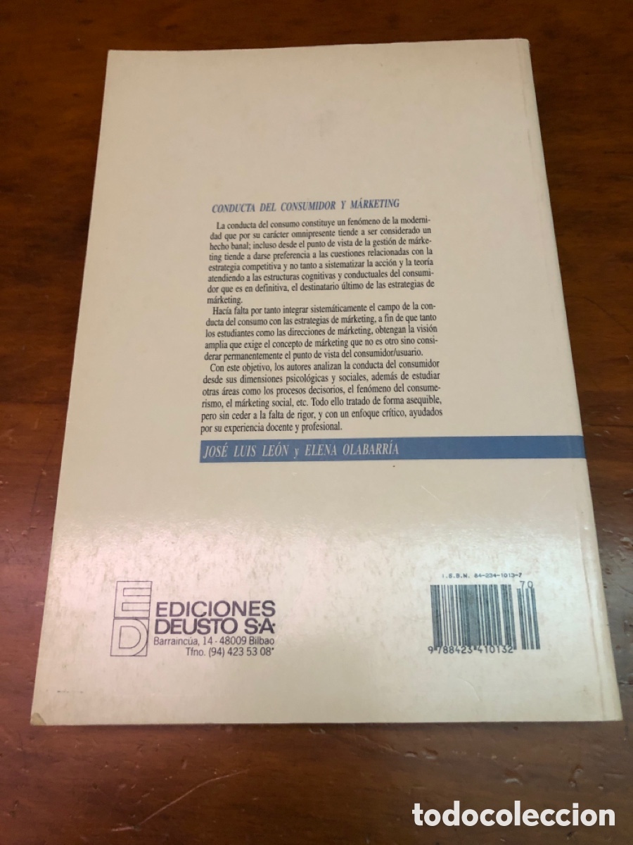 Libros de segunda mano: Conducta del consumidor y marketing deusto - Foto 4