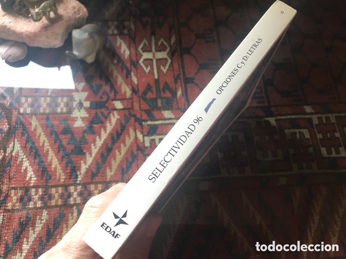 Libros de segunda mano: Selectividad 96. Opciones C y D: Letras. Edaf - Foto 2