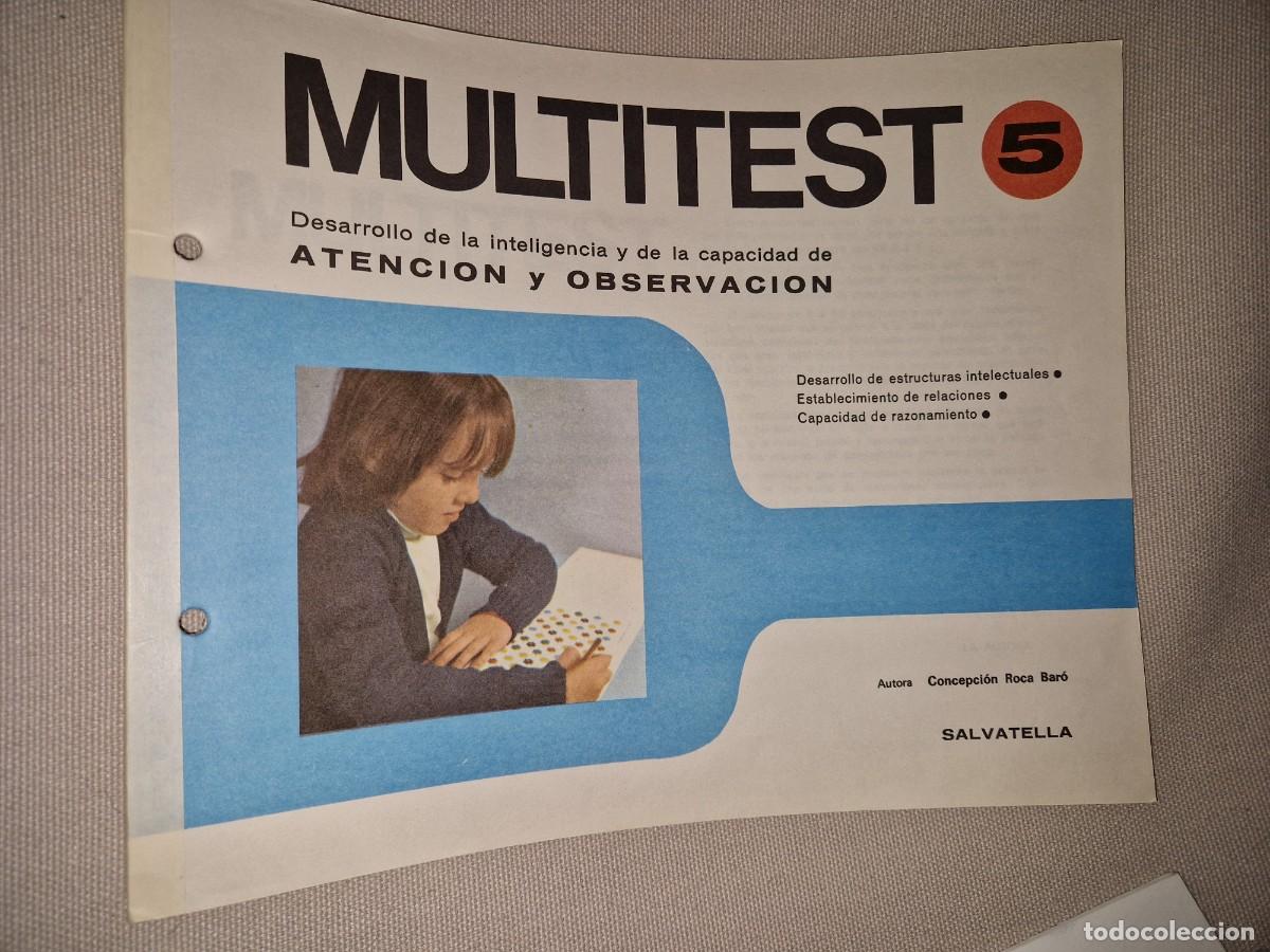 Libros de segunda mano: MULTITEST ATENCION Y OBSERVACION- DE CONCEPCION ROCA - SALVATELLA - Foto 1