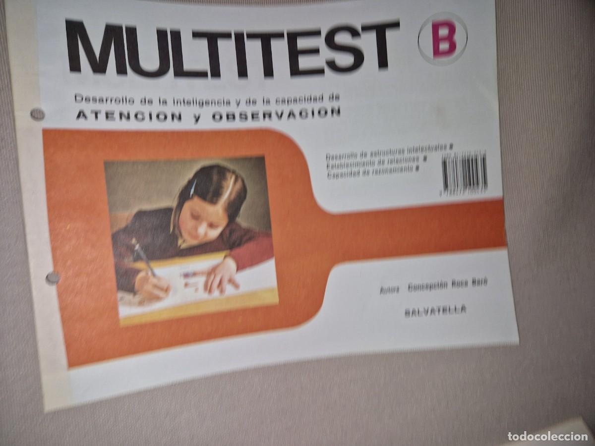 Libros de segunda mano: MULTITEST ATENCION Y OBSERVACION- DE CONCEPCION ROCA - SALVATELLA - Foto 1