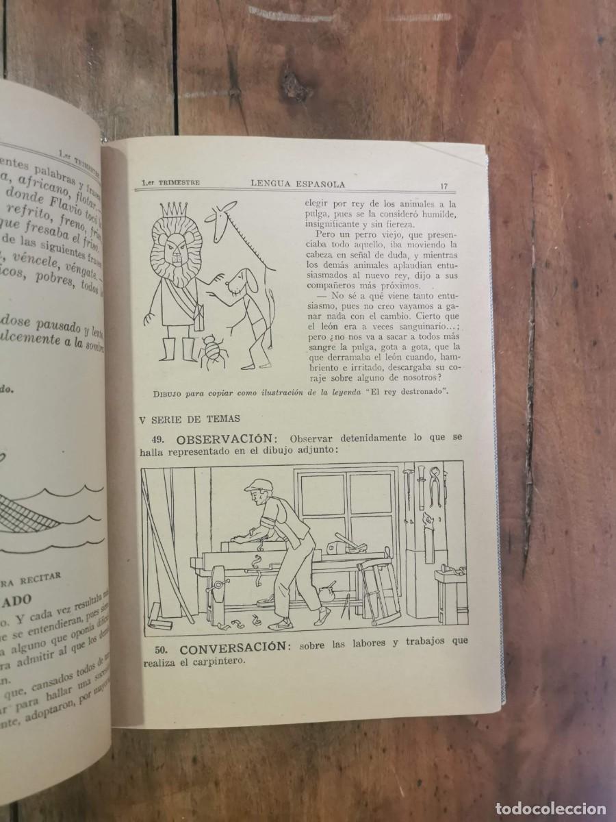 Libros de segunda mano: FUNDAMENTOS. Libro Tercero correspondiente al Segundo Ciclo de Ense&ntilde;anza Elemental - Foto 6