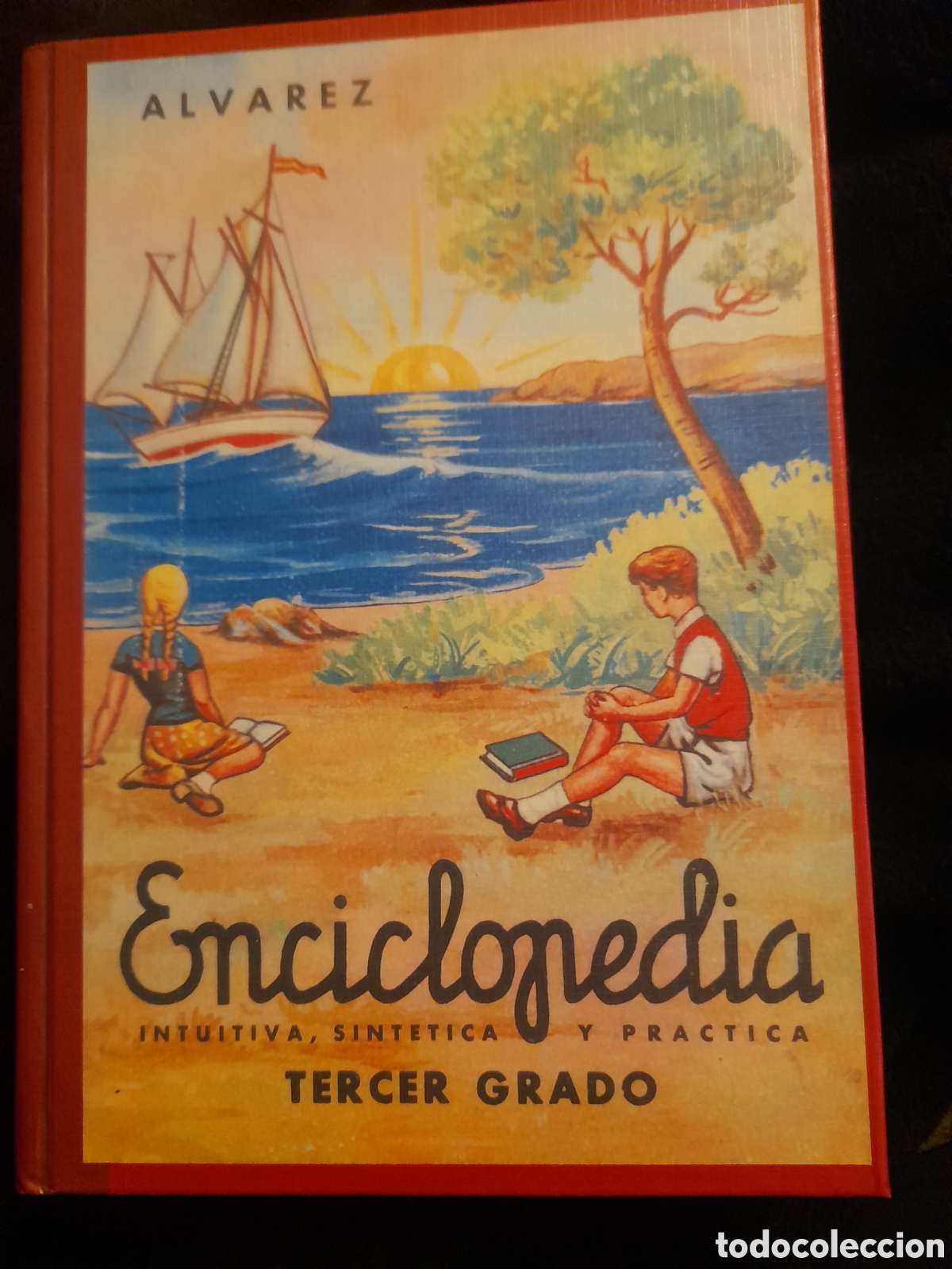 Libros de segunda mano: Enciclopedia &Aacute;lvarez tercer grado, Edaf de 1998 ejemplar n&uacute;merado - Foto 1