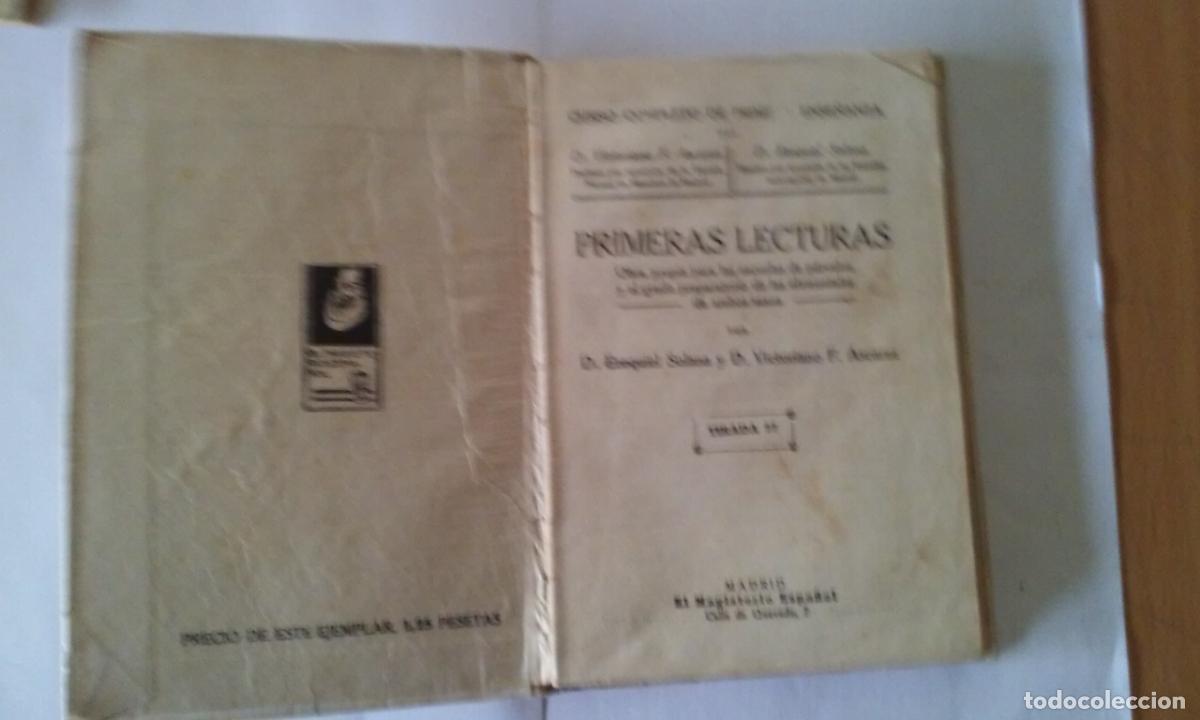 Libros de segunda mano: libro de primeras lecturas 1929 - del magisterio espa&ntilde;ol - Foto 2