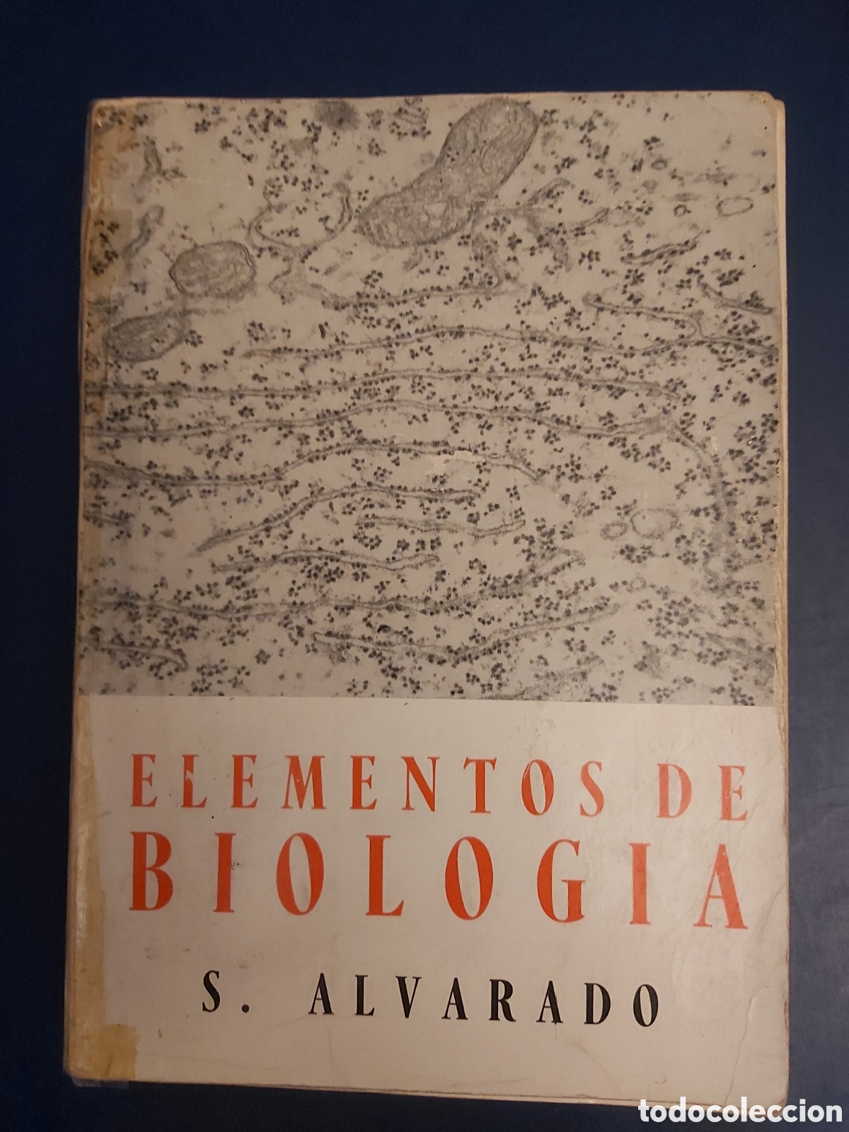 Libros de segunda mano: ELEMENTOS DE BIOLOG&Iacute;A # S. ALVARADO 1974 - Foto 1