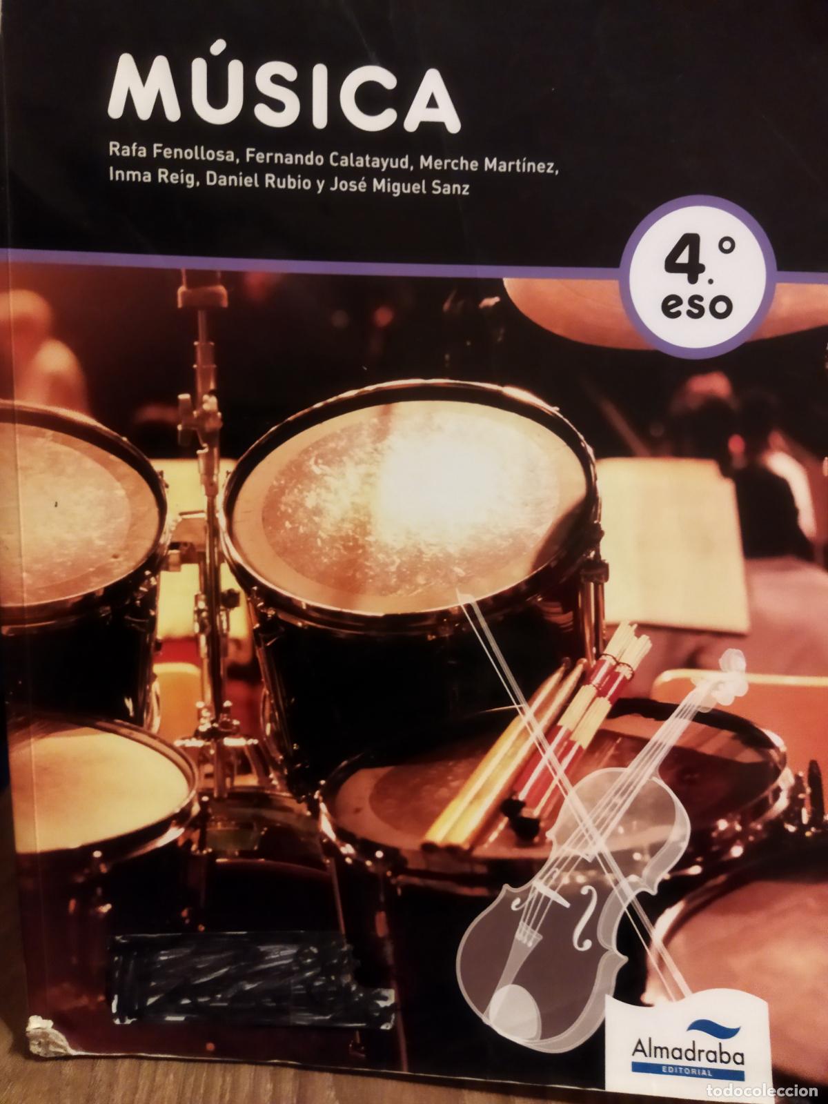 Second hand books: Musica Rafa Fenollosa 4 eso Almadraba