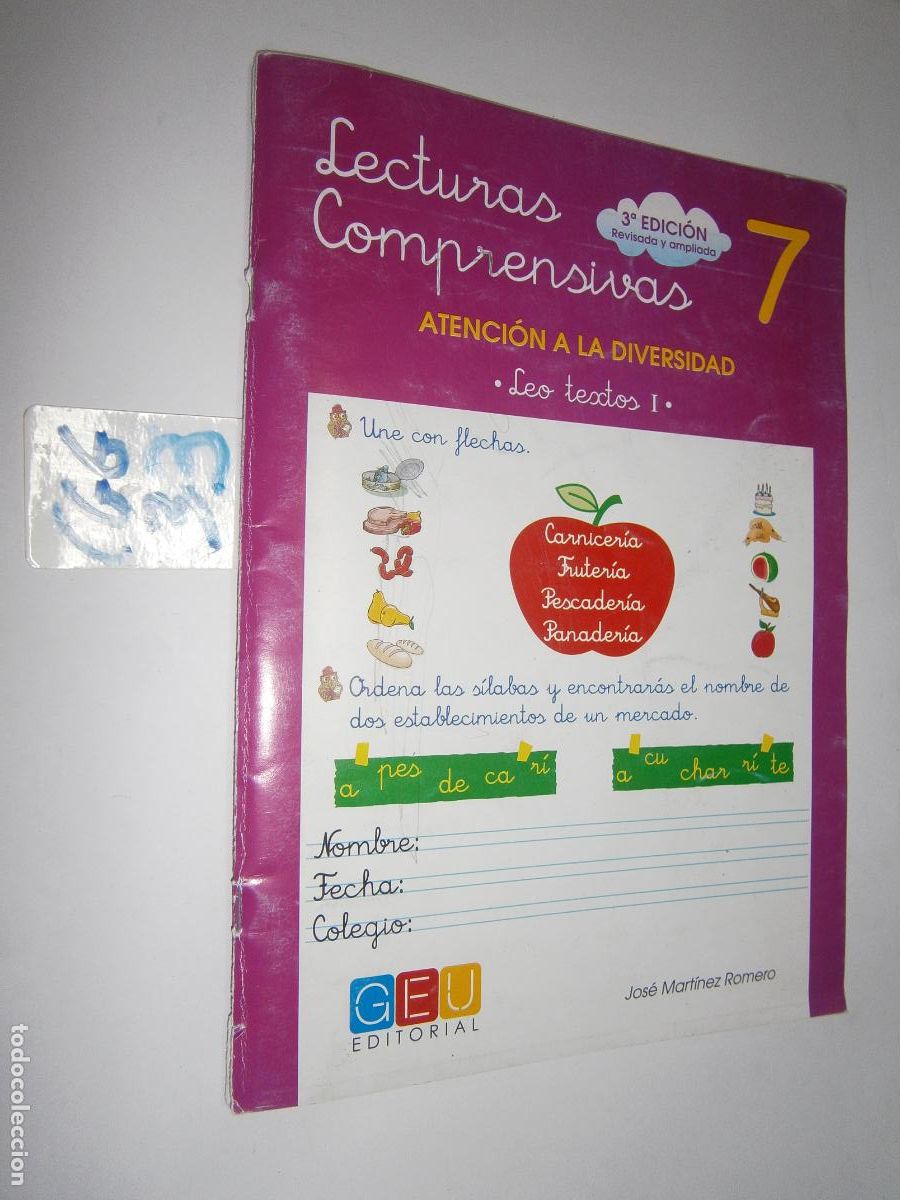 Libros de segunda mano: ANTIGUO LIBRO DE TEXTO - LECTURAS COMPRENSIVAS - Foto 1