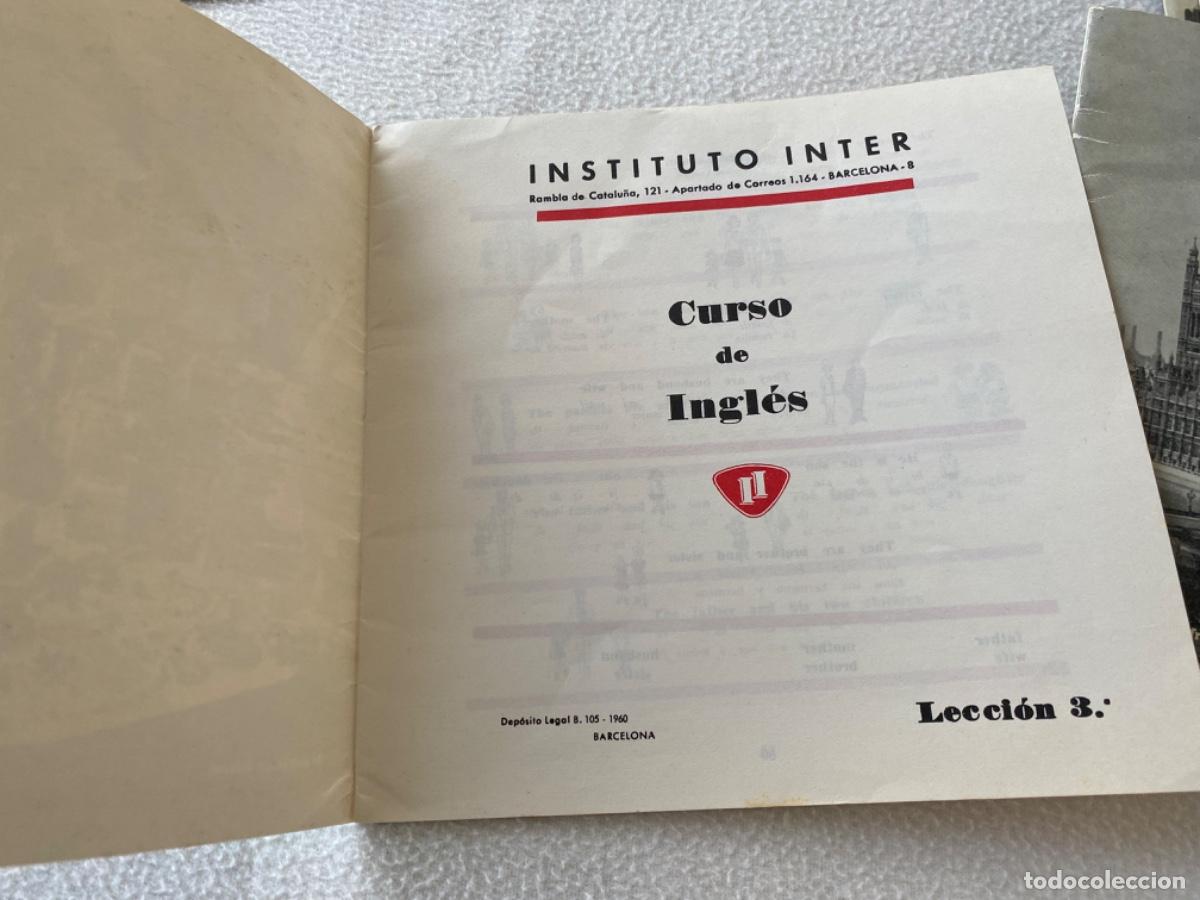 Libros de segunda mano: CURSO DE INGL&Eacute;S INSTITUTO INTER 13 LIBRILLO A&Ntilde;OS 60 - Foto 4