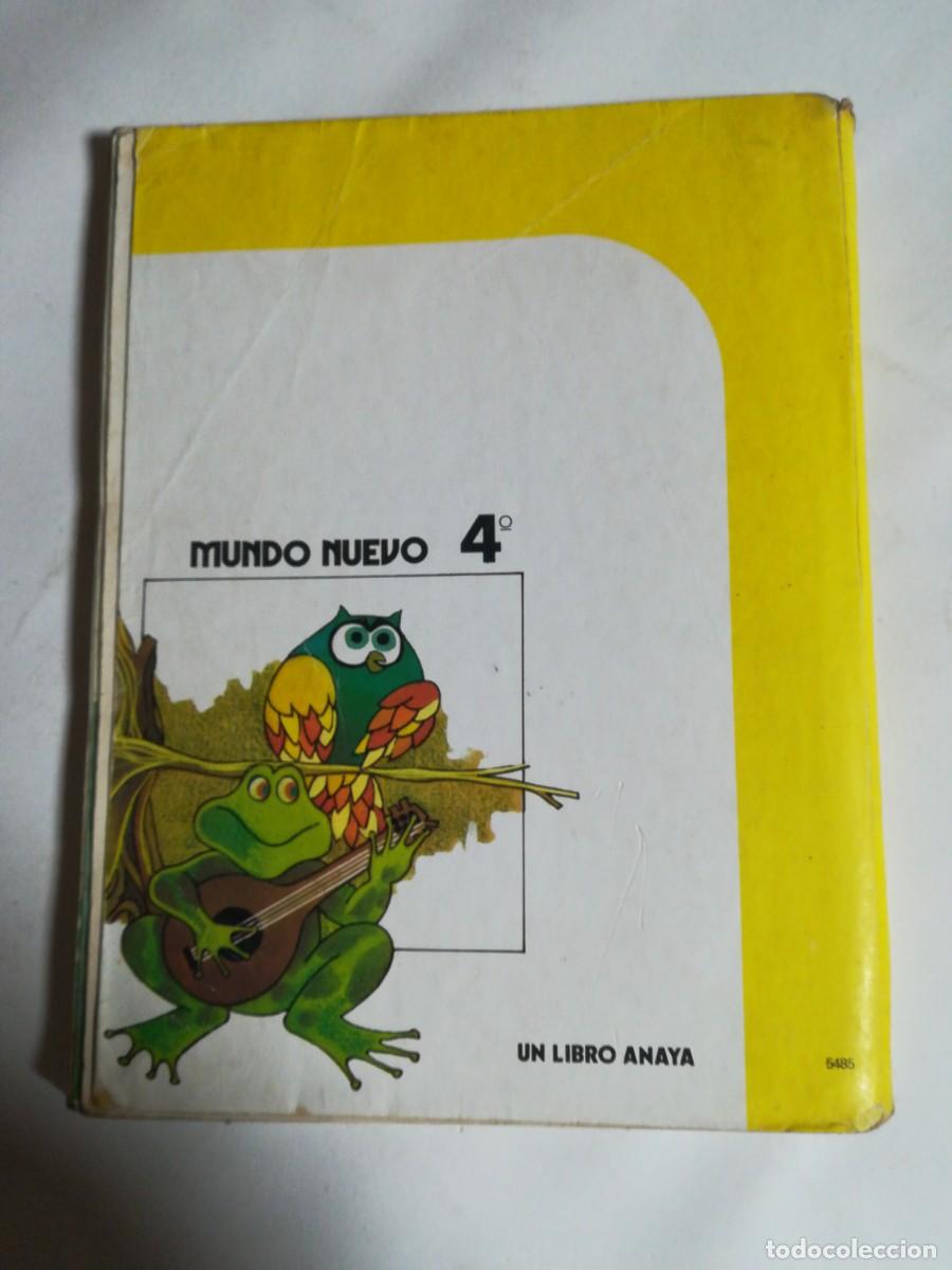 Libros de segunda mano: Mundo Nuevo, 4&deg; EGB, Ediciones Anaya - Foto 2