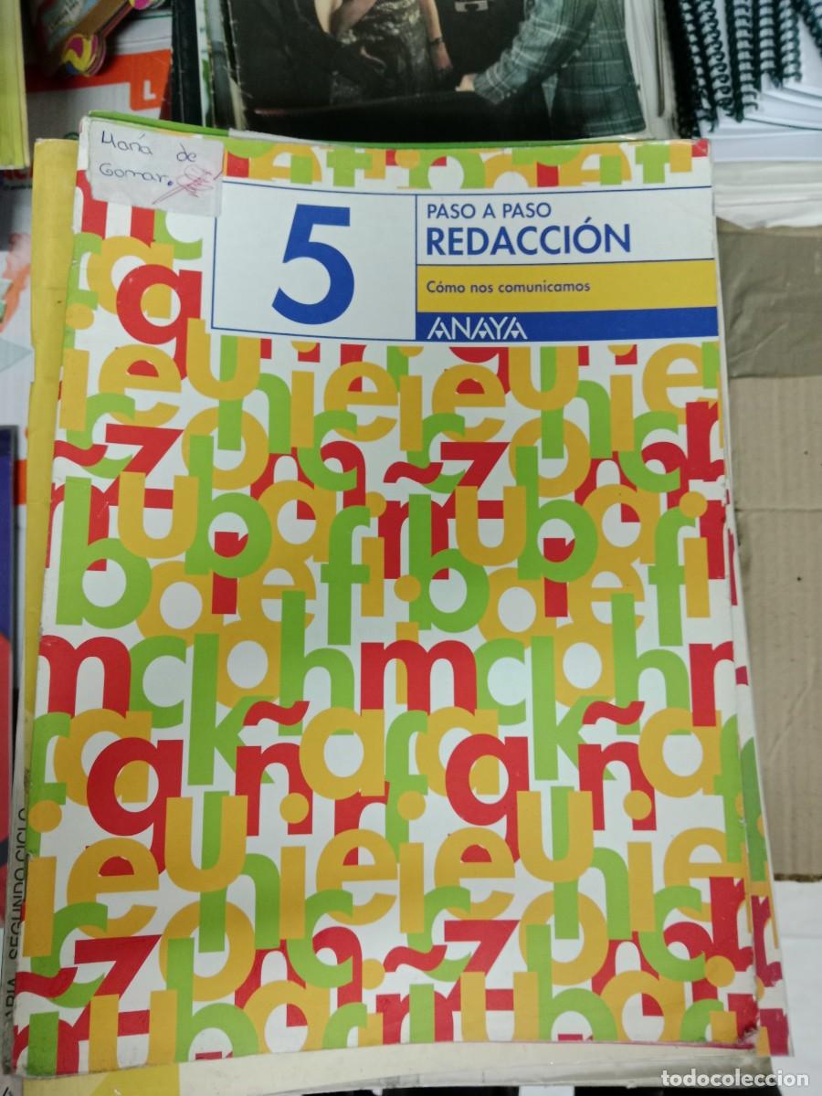 Libros de segunda mano: B-NOT LIBRO PASO A PASO REDACCION ANAYA - Foto 1