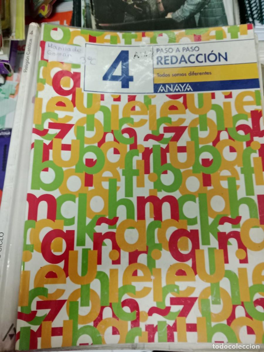 Libros de segunda mano: B-NOT LIBRO PASO A PASO REDACCION ANAYA 4 - Foto 1