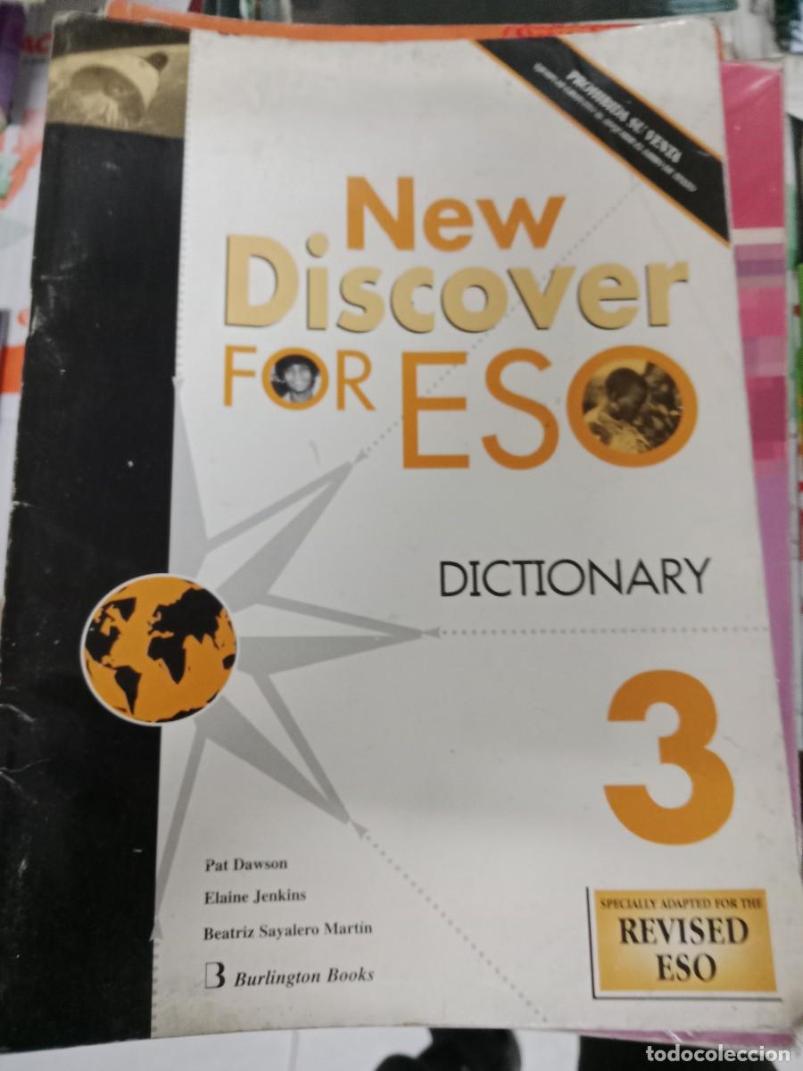 Libros de segunda mano: B-NOT LIBRO NEW DISCOVER FOR ESO 3 DICTIONARY - Foto 1