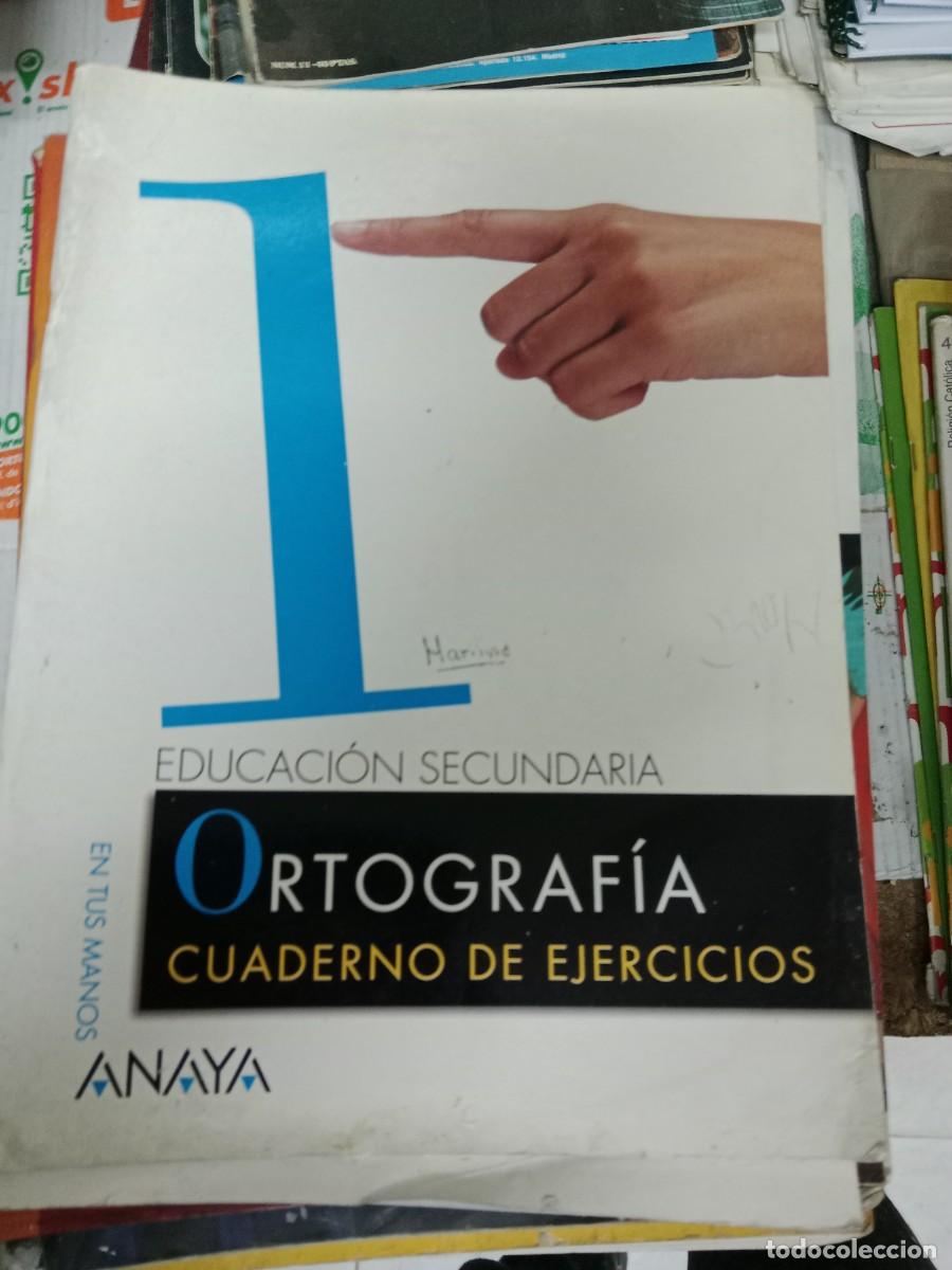 Libros de segunda mano: B-NOT LIBRO ORTOGRAFIA CUADERNO DE EJERCICIOS EDUCACION SECUNDARIA - Foto 1