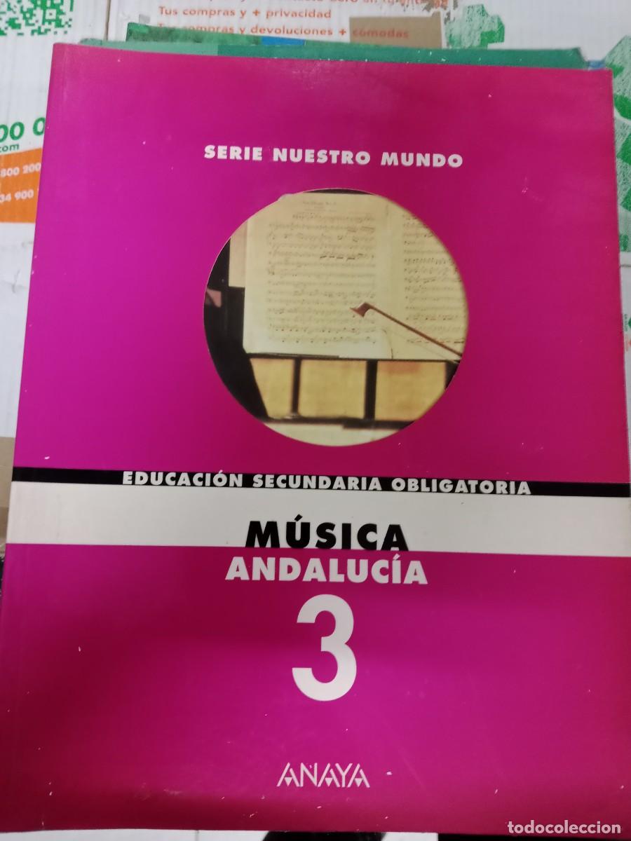 Libros de segunda mano: B-NOT LIBRO MUSICA ANDALUCIA 3 ESO - Foto 1