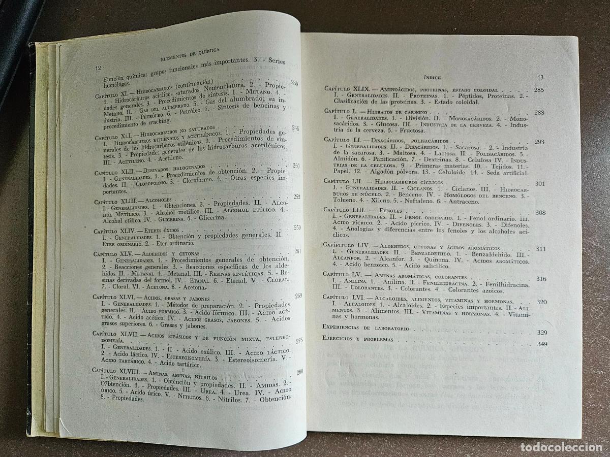 Libros de segunda mano: Elementos de Qu&iacute;mica de Cabezas Serra, Miguel - Foto 11