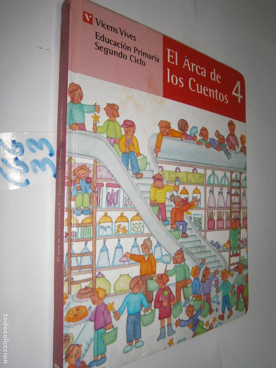 Libros de segunda mano: ANTIGUO LIBRO DE TEXTO - EL ARCA DE LOS CUENTOS - Foto 1