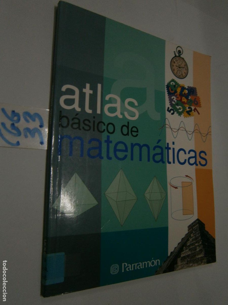 Libros de segunda mano: ANTIGUO LIBRO DE TEXTO - ATLAS BASICO DE MATEMATICAS - Foto 1