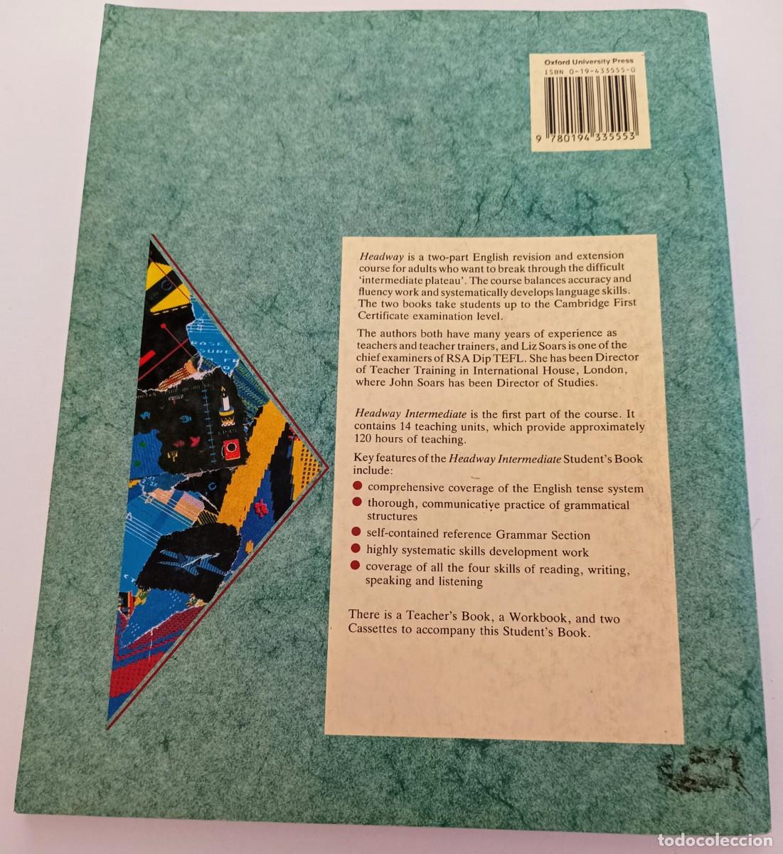 Libros de segunda mano: Libro de ejercicios de ingl&eacute;s. Sudents Book HEADWAY. John & Liz Soars. 1987. - Foto 3