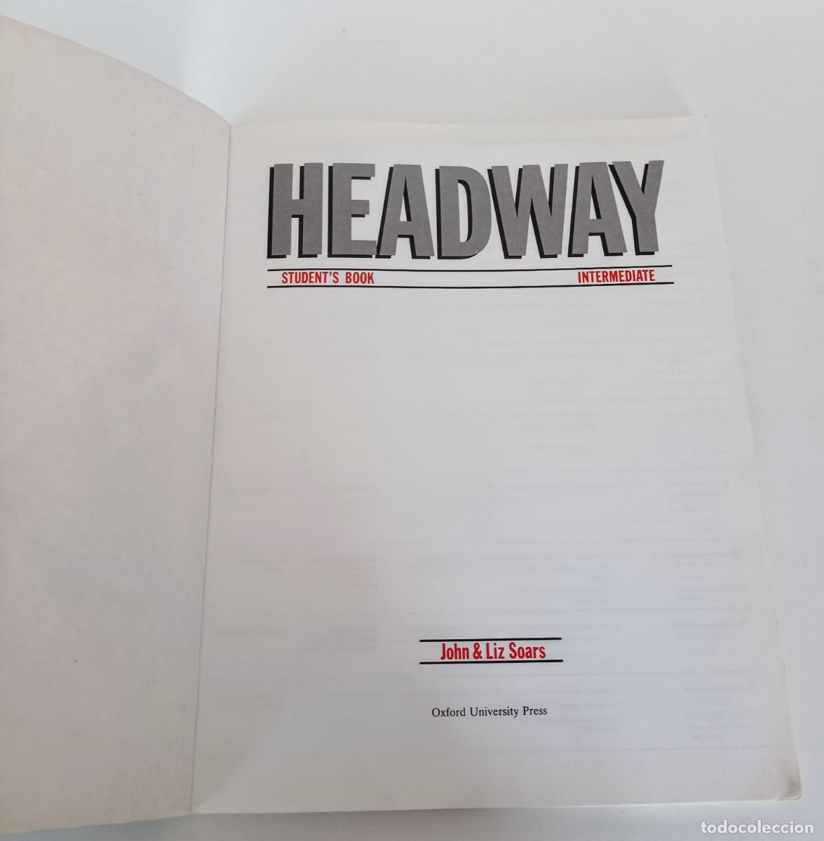 Libros de segunda mano: Libro de ejercicios de ingl&eacute;s. Sudents Book HEADWAY. John & Liz Soars. 1987. - Foto 4