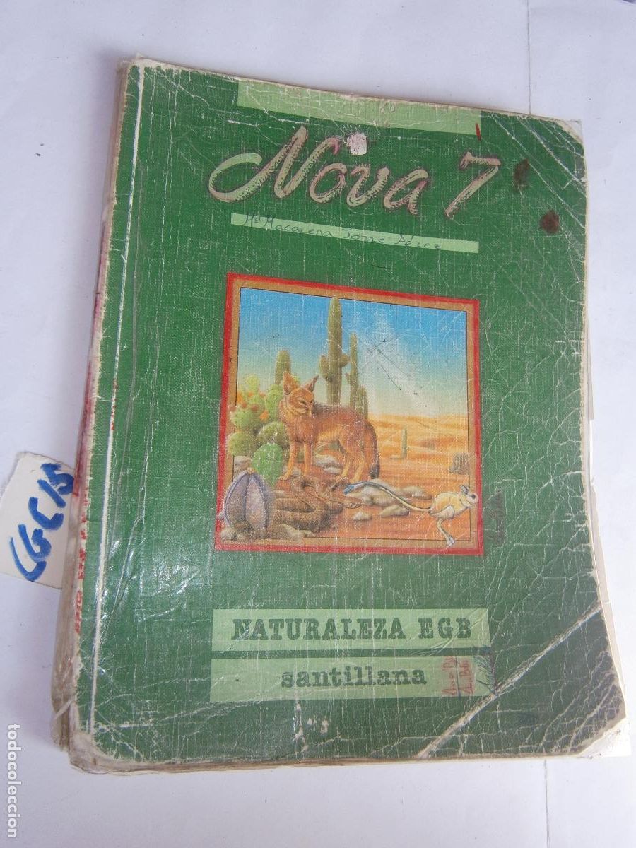 Libros de segunda mano: ANTIGUO LIBRO DE TEXTO - NATURALEZA 7&ordm; EGB - Foto 1