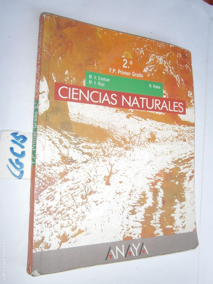 Libros de segunda mano: ANTIGUO LIBRO DE TEXTO - CIENCIAS NATURALES 2&ordm; FP1 - Foto 1