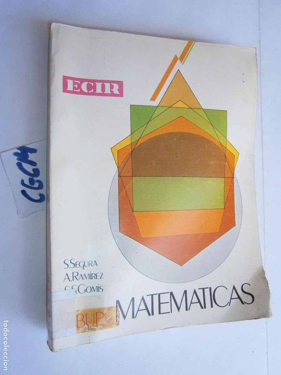 Libros de segunda mano: ANTIGUO LIBRO DE TEXTO - MATEMATICAS BUP - Foto 1