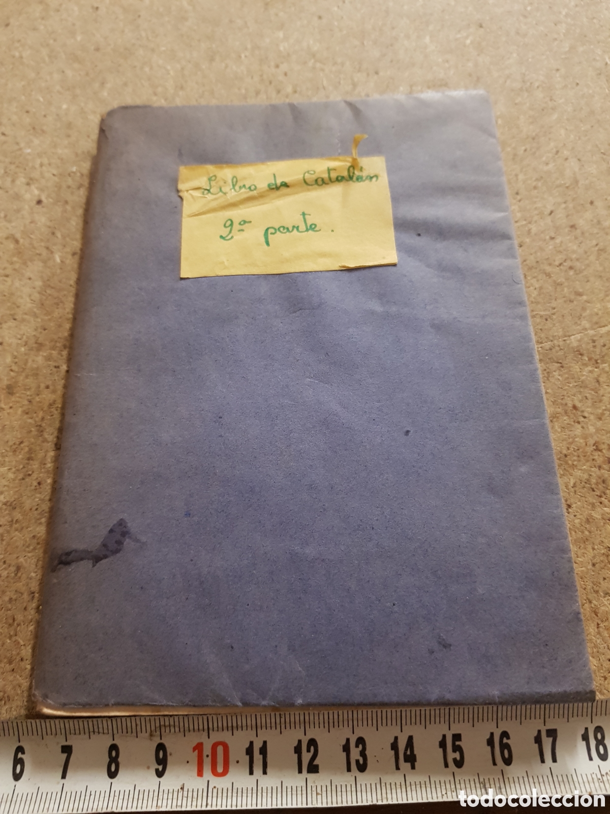 Libros de segunda mano: Libro de escuela, Cartilla de Gram&agrave;tica. Segona Part.Texto en catal&aacute;n. - Foto 1