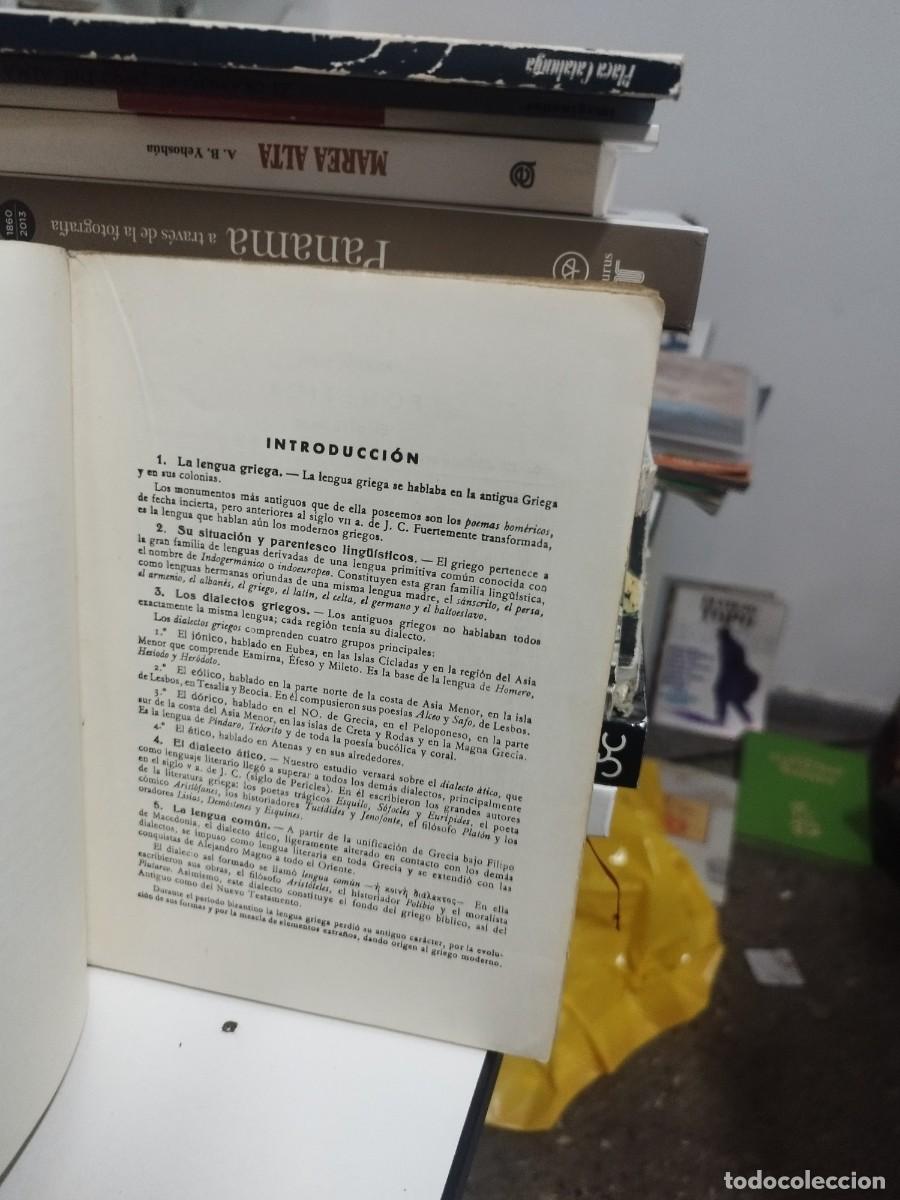Libros de segunda mano: GRAMATICA GRIEGA ELEMENTAL 1963 JAIME BERENGUER - Foto 4