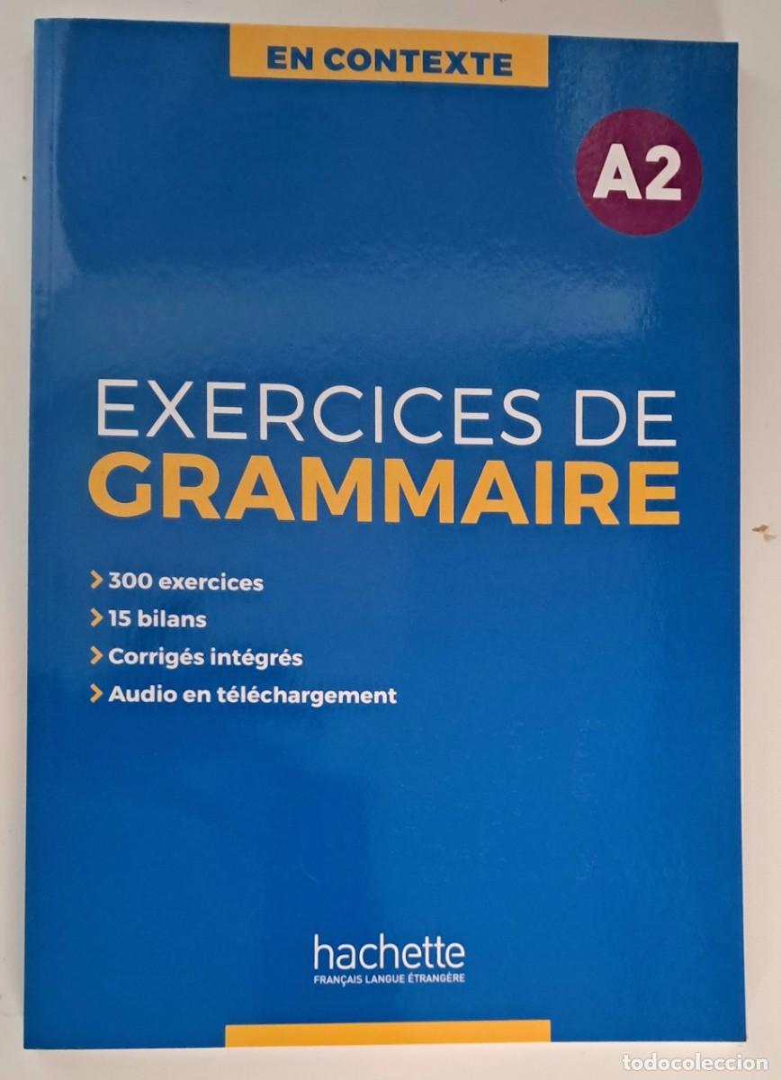 Libros de segunda mano: Exercices de Grammaire A2 (franc&eacute;s). Ed. Hachette 9782014016338 - Foto 1