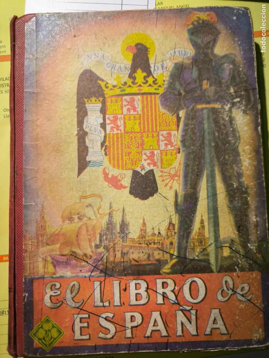 Libros de segunda mano: EL LIBRO DE ESPA&Ntilde;A EDELVIVES 1954 CON MAPA EN COLOR - Foto 1