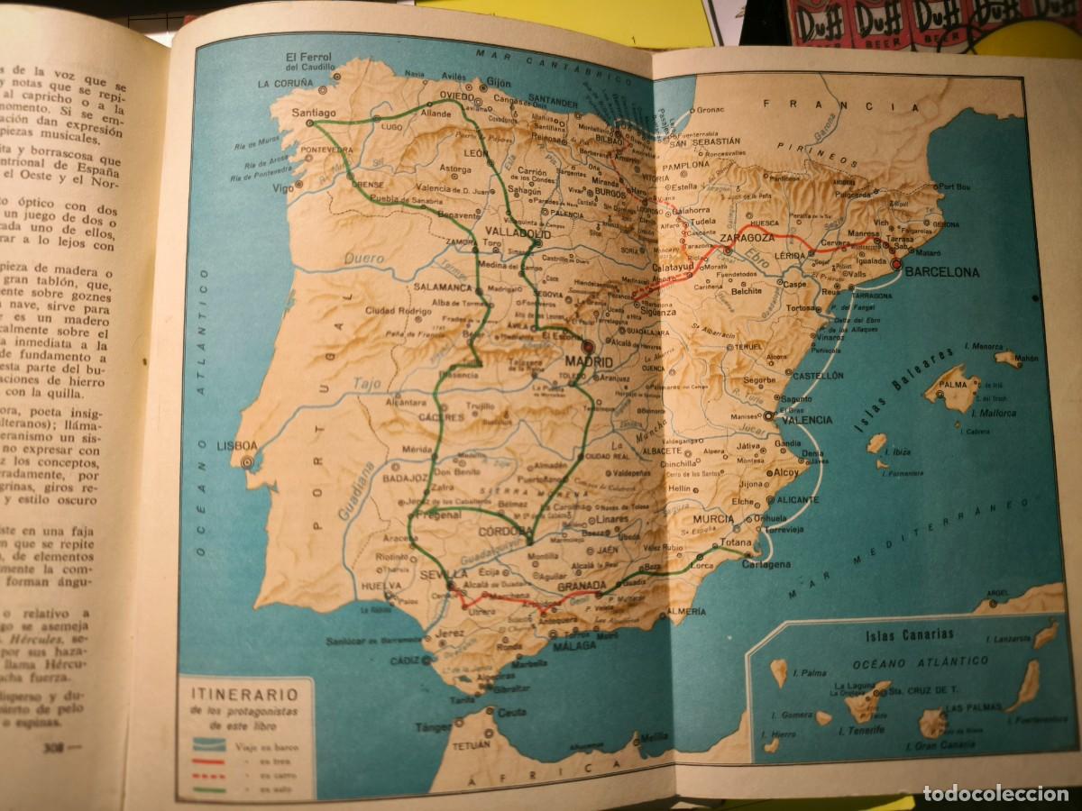 Libros de segunda mano: EL LIBRO DE ESPA&Ntilde;A EDELVIVES 1954 CON MAPA EN COLOR - Foto 2