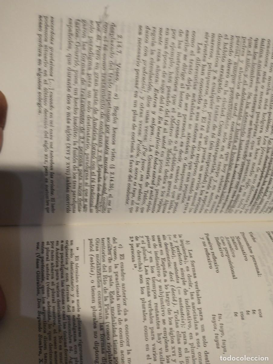 Libros de segunda mano: Esbozo de una nueva gram&aacute;tica de la lengua espa&ntilde;ola. - Foto 4