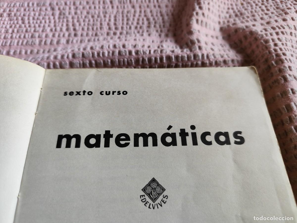 Libros de segunda mano: MATEMATICAS 6&ordm;CURSO / / EVA 248 / EDELVIVES - Foto 5