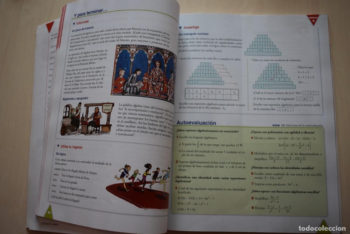 Libros de segunda mano: Libro de texto. Matem&aacute;ticas. 3 &ordm; ESO. Editorial Anaya - Foto 3