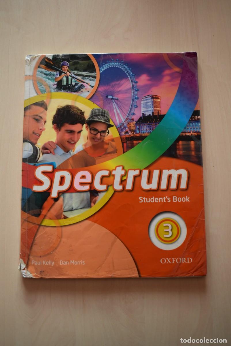 Libros de segunda mano: Libro de texto. Ingl&eacute;s. Spectrum. 3 &ordm; Student book. Editorial Oxford - Foto 1
