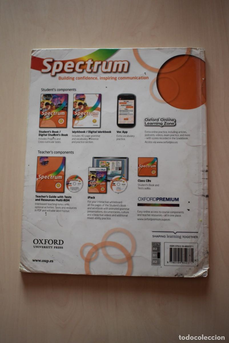 Libros de segunda mano: Libro de texto. Ingl&eacute;s. Spectrum. 3 &ordm; Student book. Editorial Oxford - Foto 4