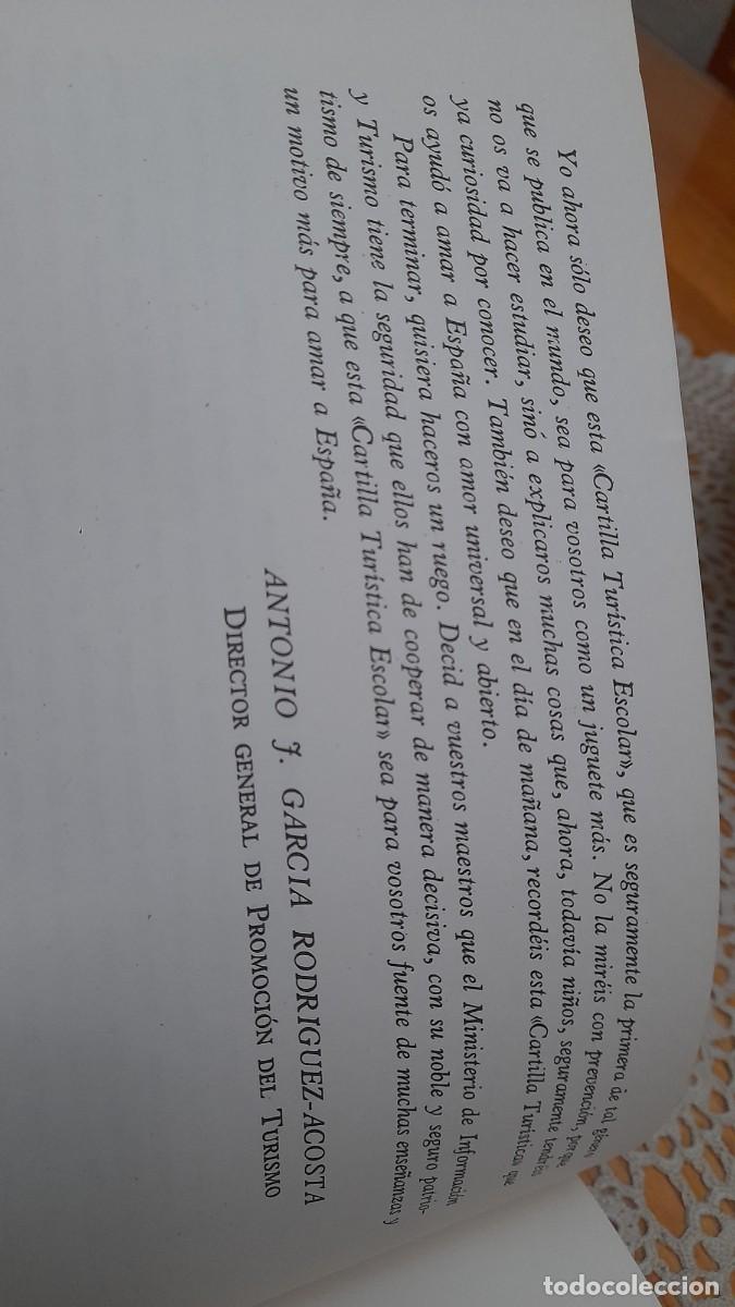 Libros de segunda mano: Libro cartilla tur&iacute;stica escolar - Foto 2