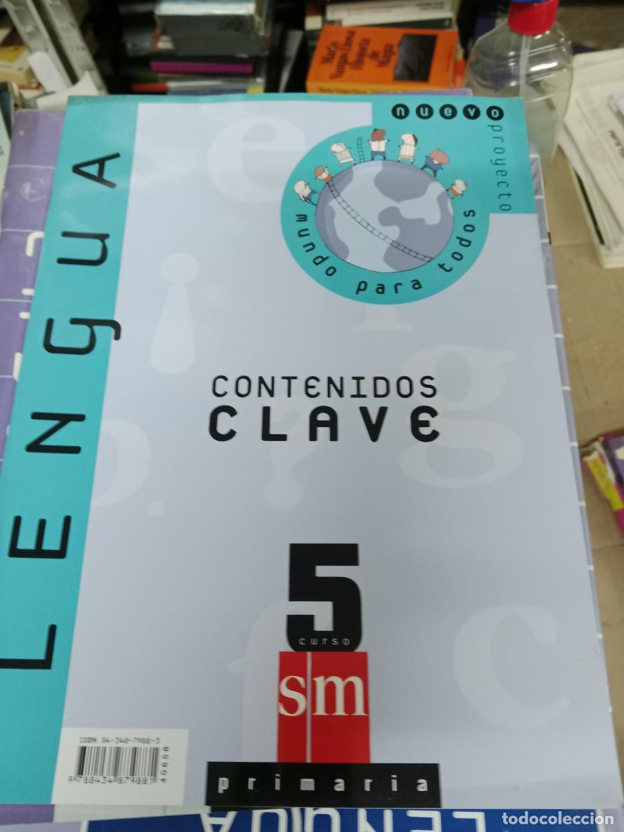 Libros de segunda mano: M LIBRO DE TEXTO LENGUA 5 PRIMARIA CONTENIDOS CLAVE - Foto 1